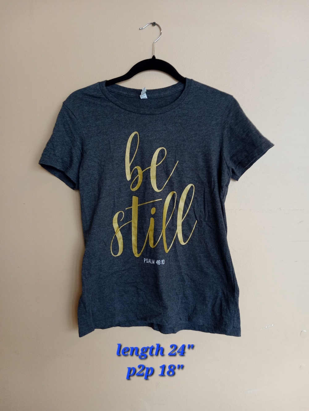Alstyle Kids Short Sleeve Tee - Christian Be Still